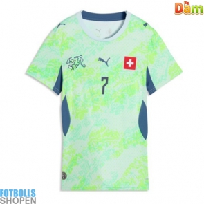 Billiga Schweiz Breel Embolo #7 Bortatröja Dam VM 2026 Kortärmad